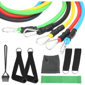 Kit Fitness Completo 24 Piezas: Bandas de Ejercicio para Cualquier Lugar